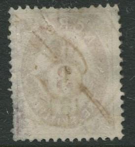 Norway - Scott 18a - Post Horn & Crown - 1872 - Used- Single 3s Stamp