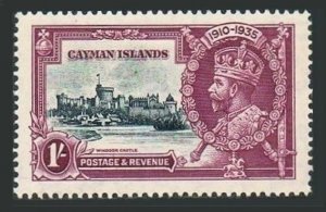 Cayman 84,lightly hinged. Mi 85. King George V silver jubilee of the reign,1935.