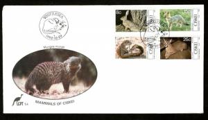 Ciskei 1982 Small Mammals Caracal Wildlife Animals Rodent Sc 42-45 FDC # 16251