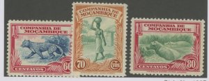 Mozambique Company #184-186 Unused Multiple