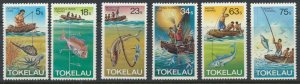 Tokelau Islands  SC# 85-90  MNH  Fishing    see details & scans    