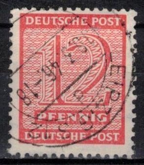 Germany - Russian Zone - West Saxony - Scott 14N7