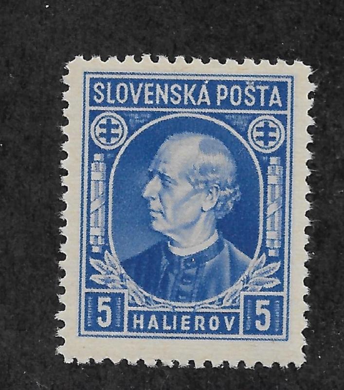 Slovakia 1939,Hlinka Issue,Scott # 26,VF-XF MNH** (AD-St)