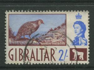 Gibraltar - Scott 157 - QEII Definitive Issue -1960- Used - Single 2/- Stamp