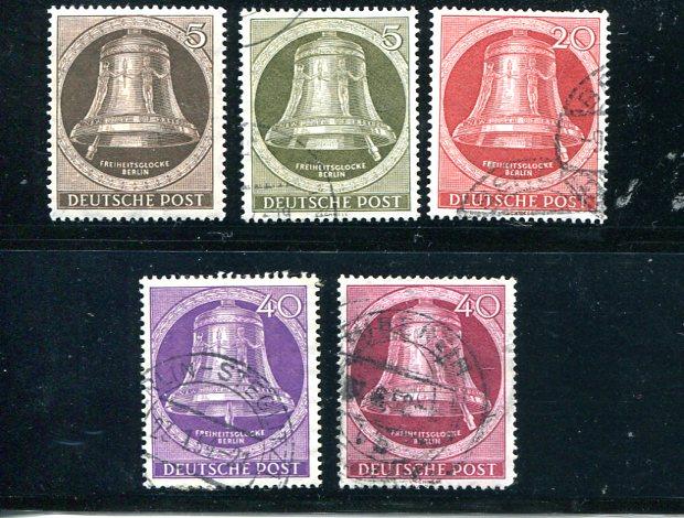 Berlin Bells  Used and Mint NH  VF