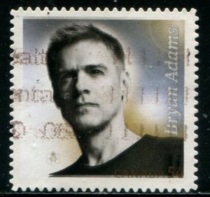 2334a Canada 54c Bryan Adams SA, used