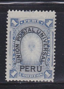 Peru 100 MH Overprint