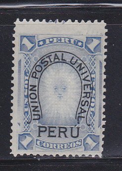 Peru 100 MH Overprint