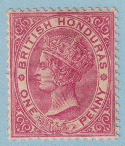 BRITISH HONDURAS 14  MINT HINGED OG * NO FAULTS VERY FINE! - BEL