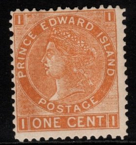 PRINCE EDWARD ISLAND SG43 1872 1c ORANGE MNH