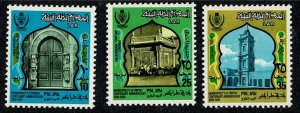 Libya #514-6 MNH cpl Tripoli