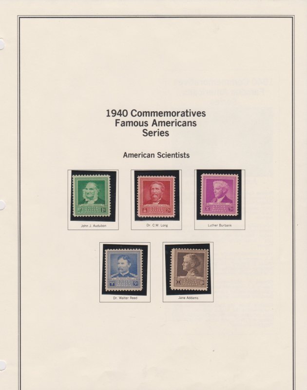 Americas U.S. Postage Stamps