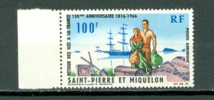 ST.PIERRE & MIQUELON  SETTLERS #C33...UNUSED...$9.00