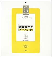 Scott Mounts Black,183/216 mm  (pkg 3) 01040B