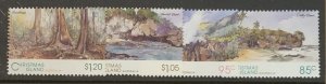 CHRISTMAS ISLANDS 1993 SCENIC VIEWS SG378/381 VERY LIGHTLY MOUNTED MINT