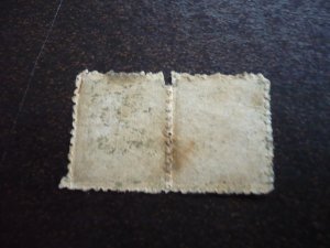 Stamps - India - Saurashtra - Scott# 11 - Used Pair of 2 Stamps