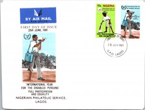 Nigeria, Worldwide First Day Cover