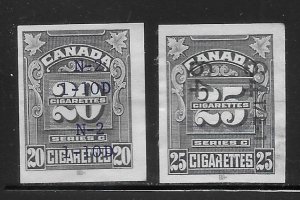 Canada Cigarette Tax stamp
