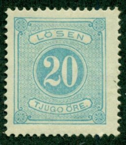 SWEDEN J6 Mint Hinged Scott $80.00