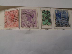 Australia  : Victoria  #  193-97  used