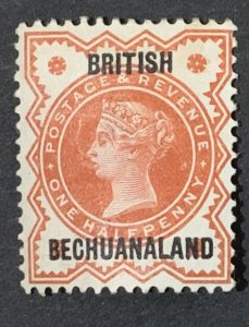 BRITISH BECHUANALAND 1897 HALFPENNY SG59 MOUNTED MINT