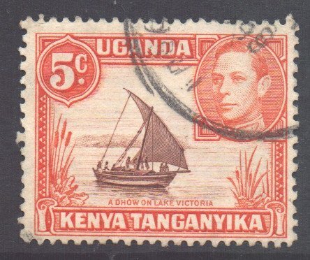 KUT Scott 68a - SG133, 1938 George VI 5c used