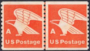 SC#1743 (15¢) A Rate Eagle Line Pair (1978) MNH