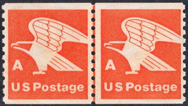 SC#1743 (15¢) A Rate Eagle Line Pair (1978) MNH