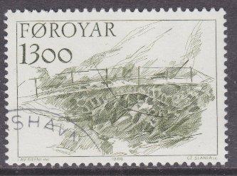 Faroe Islands sc#151 1986 13k Stone Bridges used