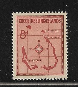 Cocos Islands mint  s.c.# 3