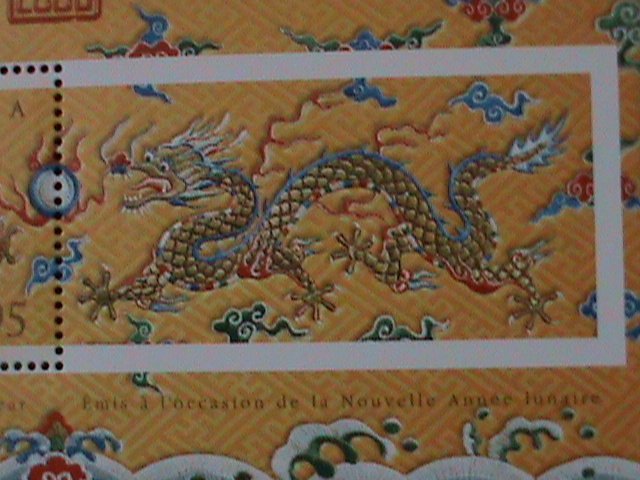 ​CANADA-1999-SC#1837 YEAR OF THE LOVELY DRAGON- SPECIAL DESIGN-MNH-S/S-VF