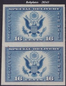 BOBPLATES #771 Eagle Special Delivery Farley Pair VF MNH NGAI SCV=$5+