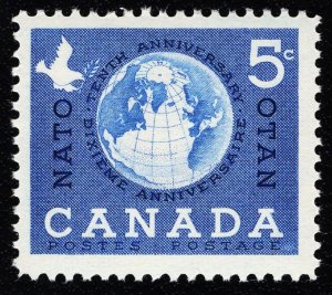 Canada 384 MNH VF 5 Cent NATO