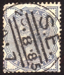 1884, Great Britain, 1/2p, Used, Sc 98, Sg 187