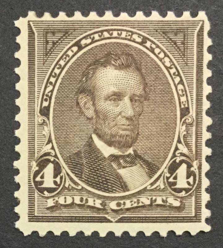 MOMEN: US #269 MINT OG NH $125 #21711