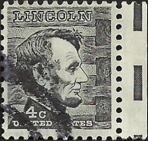 # 1282a TAGGED USED ABRAHAM LINCOLN