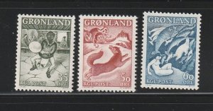 Greenland 41-43 MH Various (E)