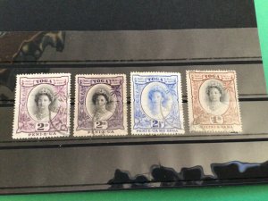 Tonga 1920 -1942 used stamps A11004