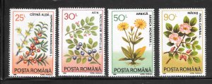 Romania #3806-09 MNH Set of 4 Singles (my1)