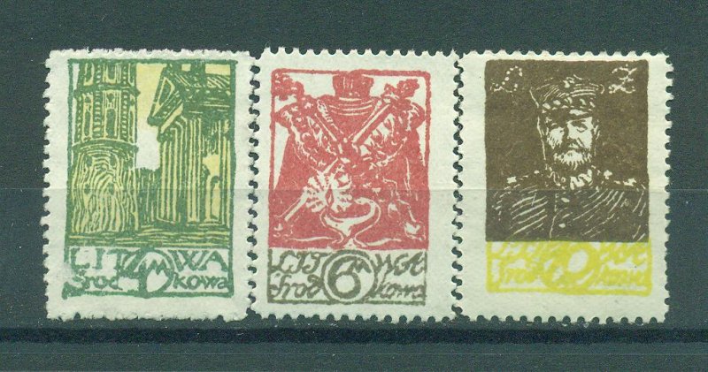 Central Lithuania sc# 23-28 perf mng cat value $6.55