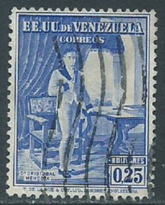 Venezuela, Sc #353, 25c Used