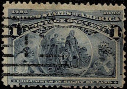 Five Late Nineteen Century Used United States Stamps