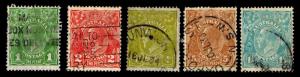 1931-36 AUSTRALIA KING GEORGE V - WMK 228 - USED - F/VF+ - CV$16.20 (E#2023)