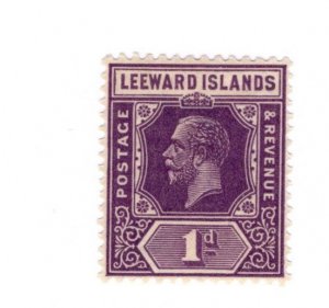 Leeward Islands #64 MH Stamp - CAT VALUE $2.50