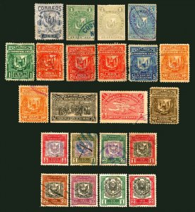 Dominican Republic #33/#180 1879-1913 Small Group of Classics with Surprises M&U