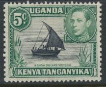 Kenya Tanganyika Uganda KUT SG 132 perf 13 x 11¾  - Mint lightly Hinged  see...