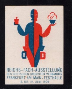 Reich Specialist Exhibition of German Druggists Association, Frankfurt 1929 - MH