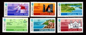 Azores # 316-321 Mint NH!