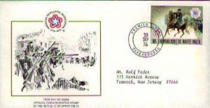 French West Africa, First Day Cover, Americana