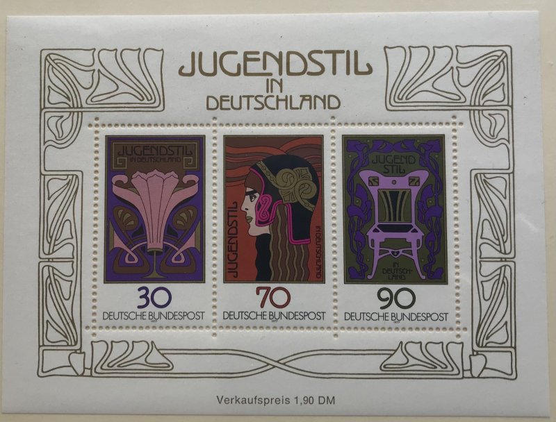 Germany 1243 MNH Souvenir Sheet